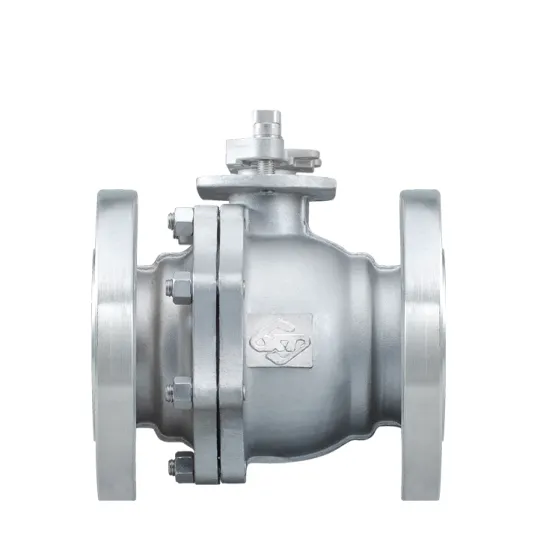 Flange connection floating thermal insulation ball valve