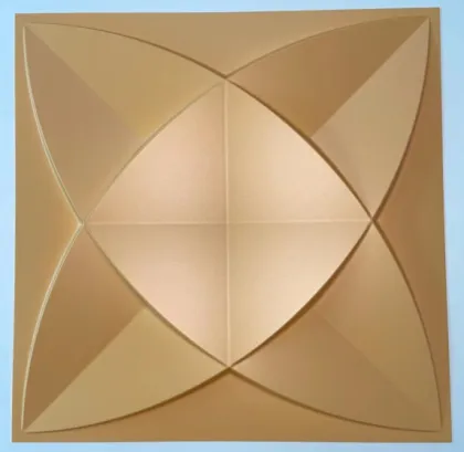 Free Shipping: 3D Gypsum Stick Wallpaper & Wall Panels