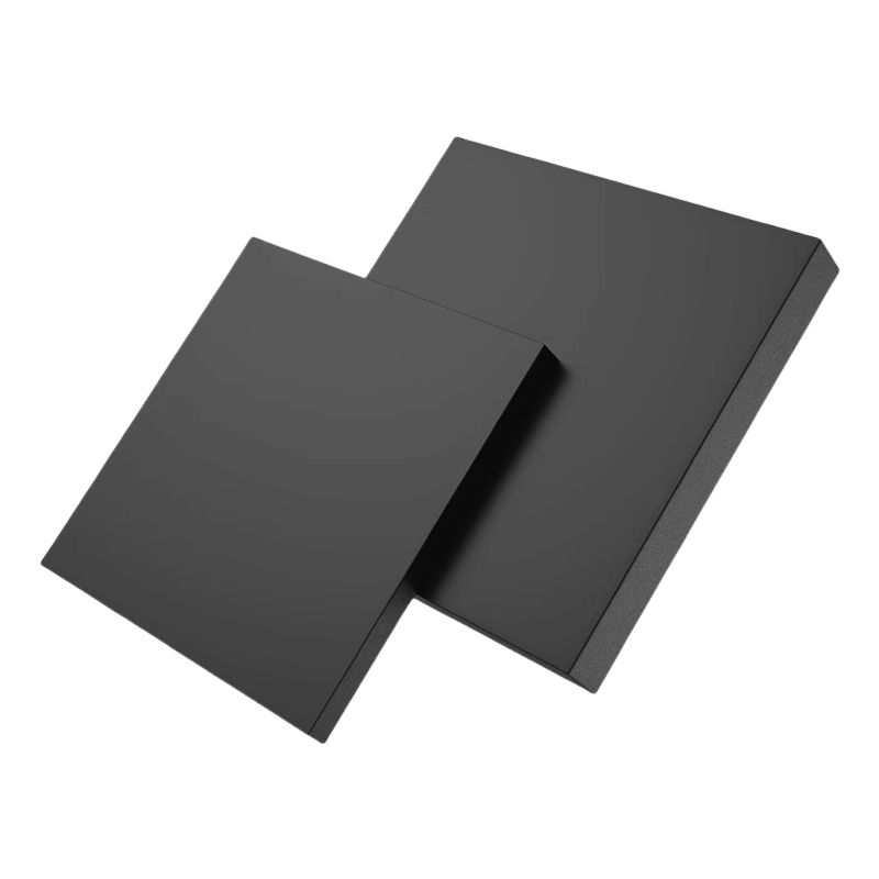 Black rubber pad