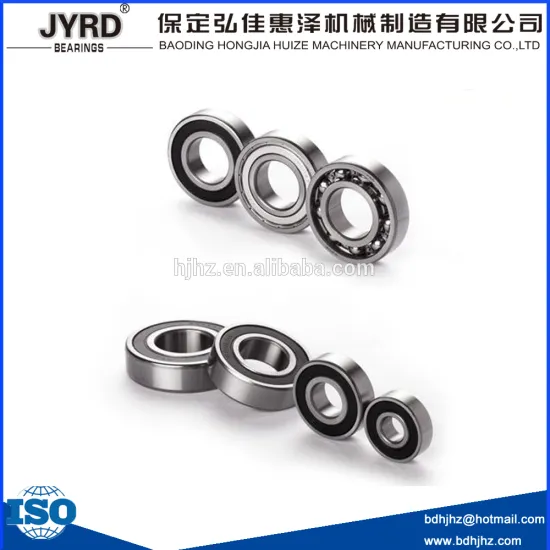 Certified High quality deep groove ball bearing 6202RS with best price