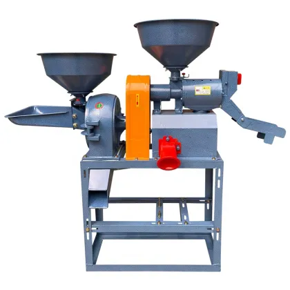 High Efficiency Small Single Bucket Grain Processing Machinery for Farms