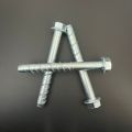 Zinc Plated Hexagonal Self-cutting Concrete Screws