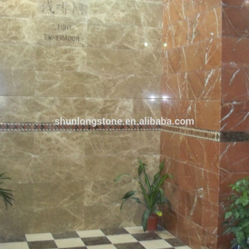Light Emperador Marble wall tile,brown wall slab