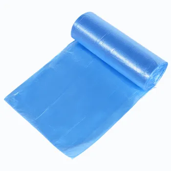 Point segment continuous roll type garbage bag