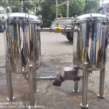 Stainless steel sanitary double filter