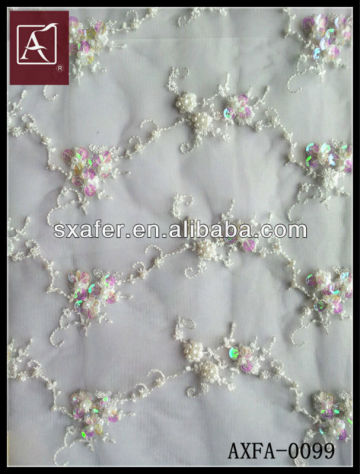 beaded embroidery bridal laces fabrics beads