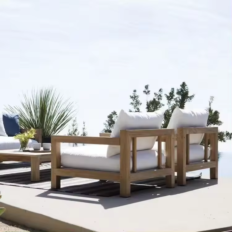 مجموعة أريكة حديقة أشعة الشمس القابلة للتشمس في الهواء الطلق في الهواء الطلق