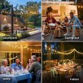 ST38 LED light bulbs solar light string