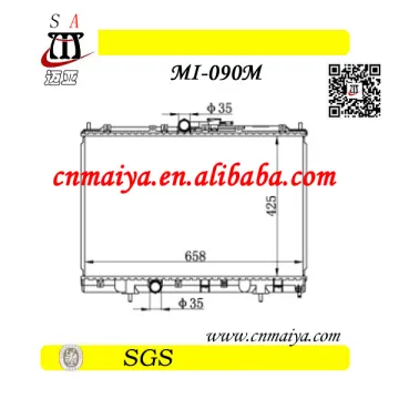 MR431239 M373172 MR571562 pa66 gf30 radiator