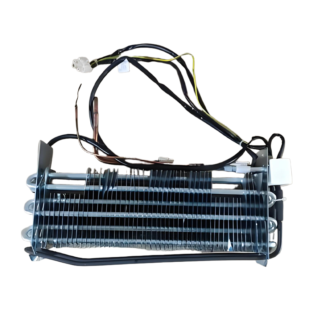 Aluminum evaporator as cooling heat exchanger
