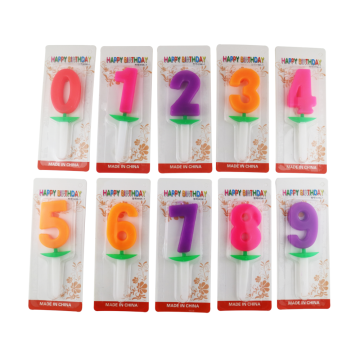 SRL30001 5CM Yükseklik Renkli Parti Kutlama Mum