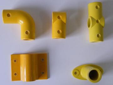 frp connector for different kinds of tubes
