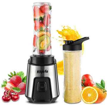 S/S Face Personal Blender & Smoothie Maker with Portable Retro Blender Juicer and Bottles, 500W