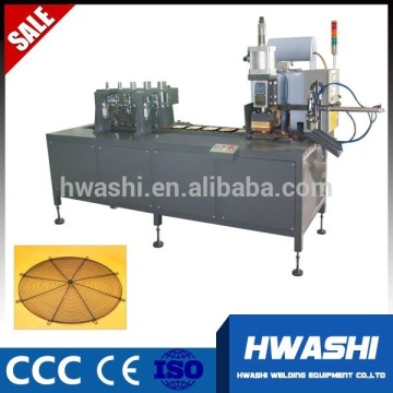 HWASHI New Design Cone Type Fan Guard Welding Machine