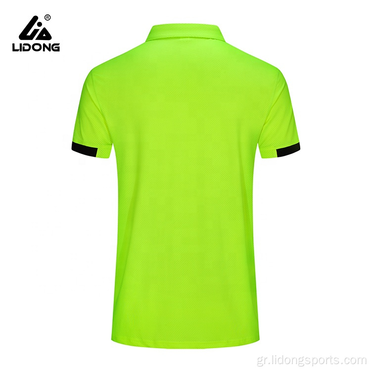 Hot Selling Mens Fashion Short Sleeve Polo πουκάμισο