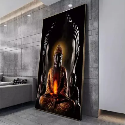 Bedroom wall Art Buddha Art oil painting decoration