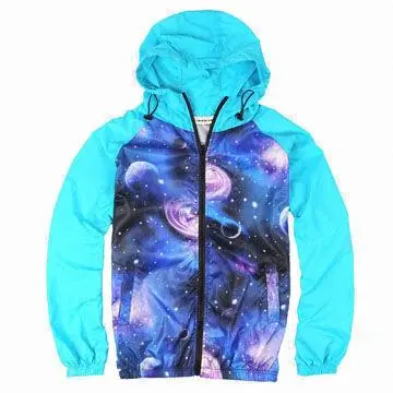 Hooded windbreaker Japanese skin-wear