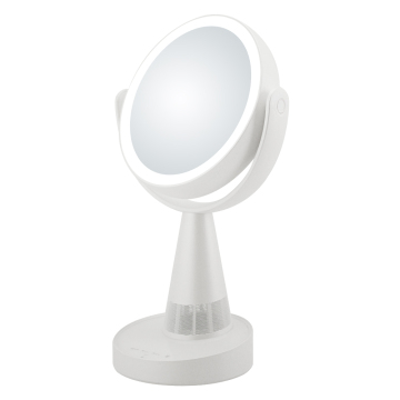 Double-sided Makeup Mirror with Bluetooth Speaker