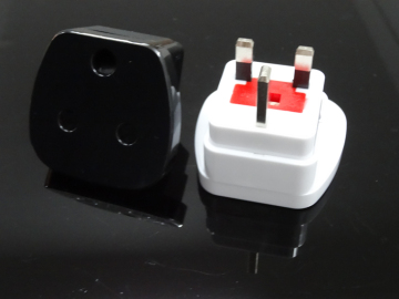 Materials Tough PC South Africa to HK Arabia Ireland plug travel adapter with 13A fuse