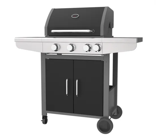Three Burner Double Wall Hood Gas Grill