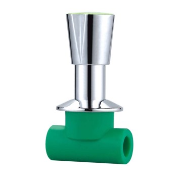 PPR Brass Concealed Valve with Chrome Handle