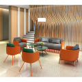 2023 Moderna möbler soffa läder kommersiella kontor soffa
