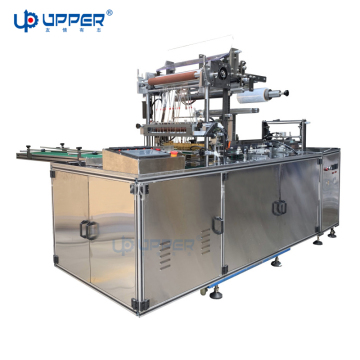 Cosmetic Cellophane Wrapping Machine for PVC Film and Carton Packaging