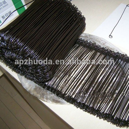 Galvanized or PVC Coated Double Loop Tie Wire For Sale