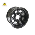 4x4 roda de aço pcd 6x139.7 cromo de 15x8 polegadas