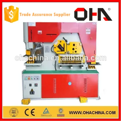 OHA Brand Hydraulic Punch and Press and Shears ironworker