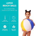 OEM Rainbow Beach Balls Ball de plage arc-en-ciel gonflable