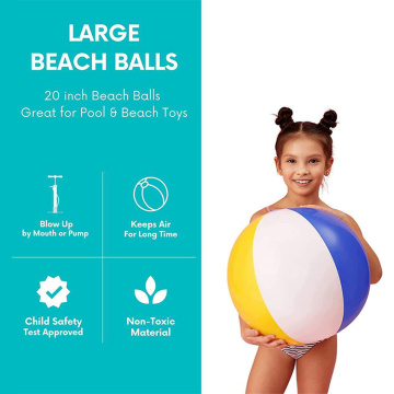 OEM Rainbow Beach Balls Inflatable Rainbow Beach Ball