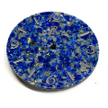 Dial de piedra azul de lapislázuli semipreciosa Lazuli