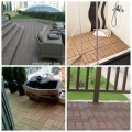 Materiale composito WPC Diy Decking stiro facile per installazione