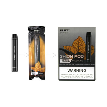 WiTet shion wegwerfungen 600puffs vape