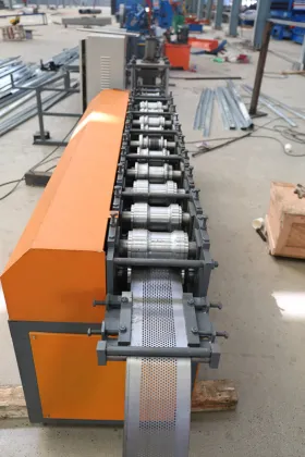 Shutter door forming machines