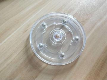 acrylic PS plastic turntable swivel plate turnplate for display case