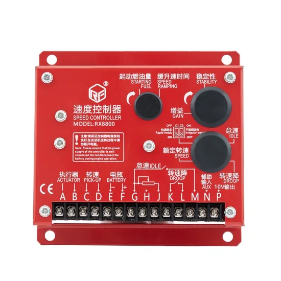 RX8800 AC Motor Speed Controller for Electric Generator Governor