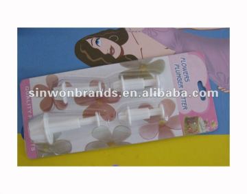 flowers plunger cutters for cakes