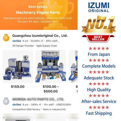 IZUMI Original Bearings for Mitsubishi Engines