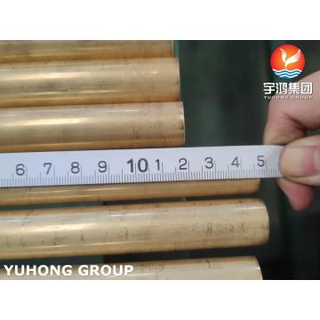 ASTM B111 C68700 Aluminum Brass Seamless Tube