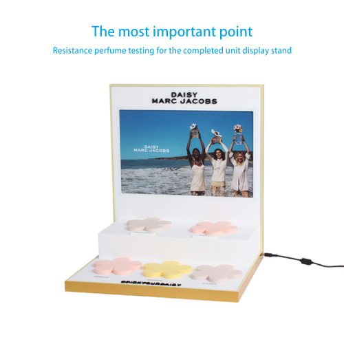 APEX Custom Women Perfume Stand Display With LED