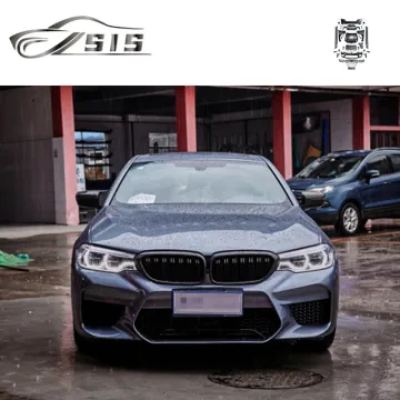 5 Series G30 G38 M5 BodyKit Plastic Front Bumper Grilles Side Skirts Rear Bumper Full Set
