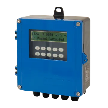 liquid Ultrasonic flow meter for heat energy measurement dn100 portable type ultrasonic water flow meter