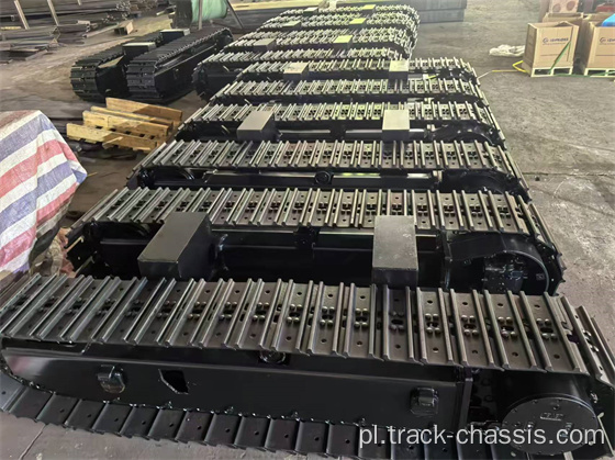 Dostosowane części maszyny do konstrukcji torów biegowych