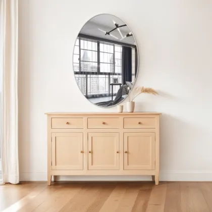 Oval Bathroom Decor Mirror for Wall Decor