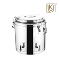 Stainless steel insulated bucket for soup