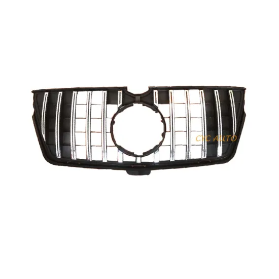 X164 3 Line GT Grill Front Bumper Grille Auto Parts for Mercedes Benz GL Class 2010-2012 Body Kit