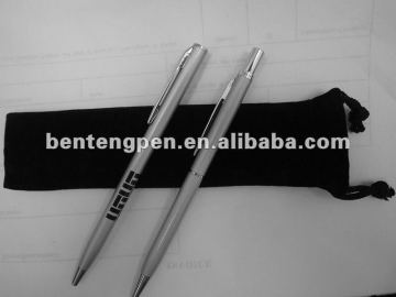 Metal pen set ,slim pen and propelling pencil(enclosing pencil instruction)