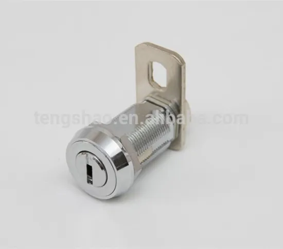 tengshao locks factory sale directly solid brass cam lock with steel flat lock cam for ATM/gaming machine